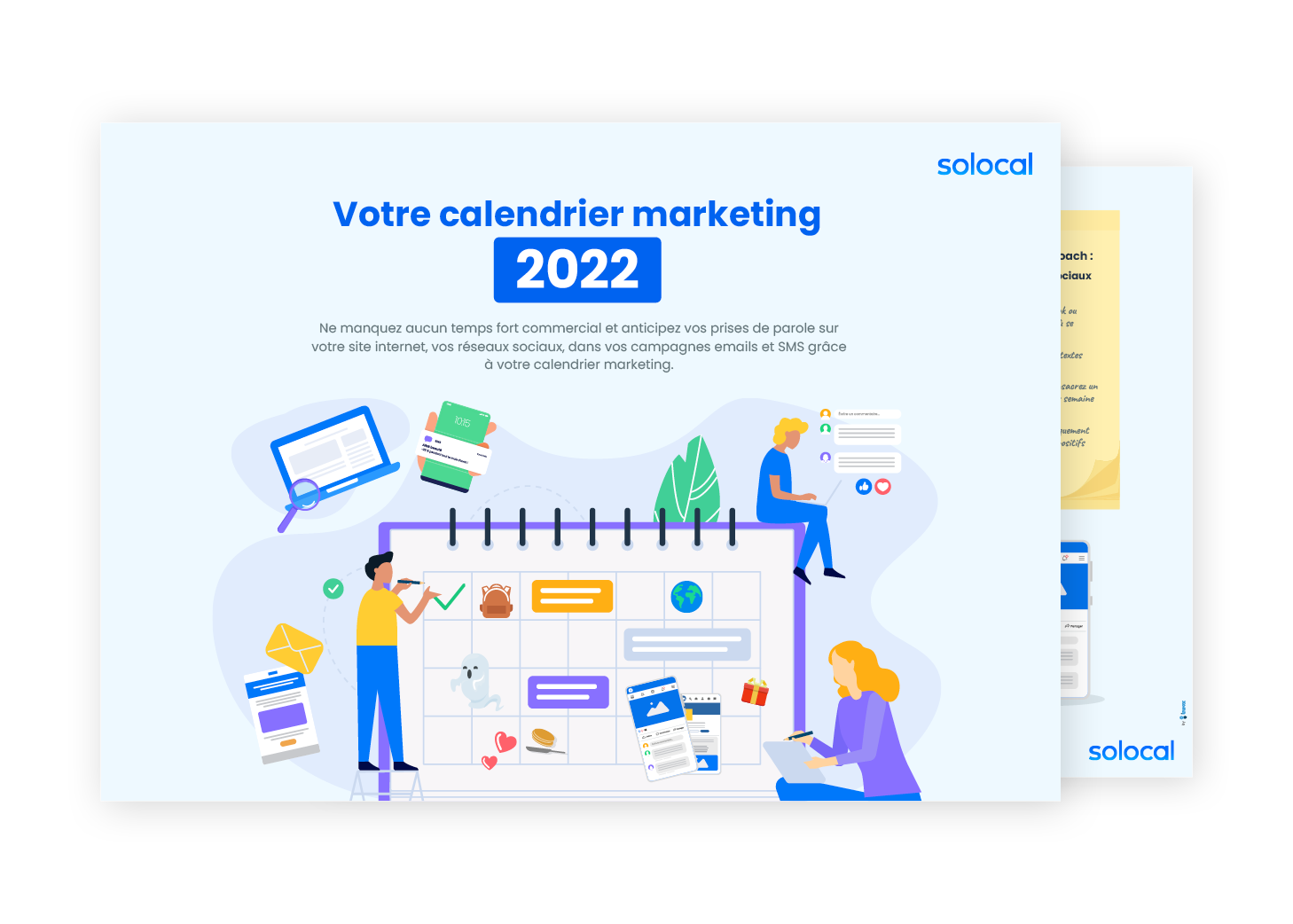 Calendrier Marketing 2022 Solocal